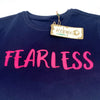 Fearless T-Shirt in Navy (Slim fit)